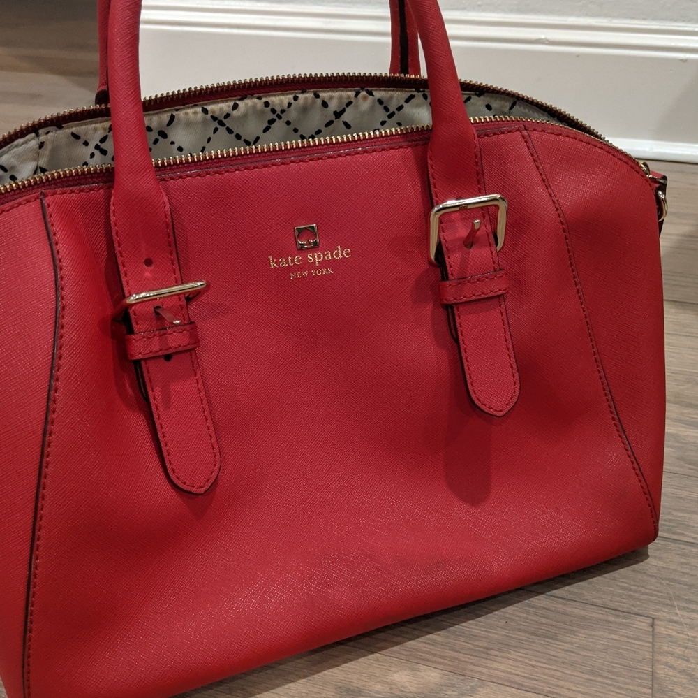 Kate Spade Red Leather Bag